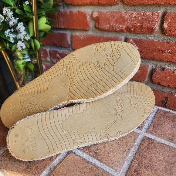 LGBTQ Gay Rainbow Striped Espadrilles - MENS - 12 - UBUNTU main image 4